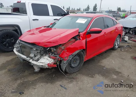 2016 Honda Civic Lx z USA, uszkodzony, nr VIN 2HGFC2F56GH546535